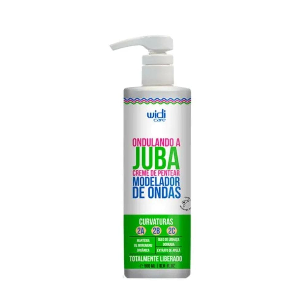 Creme de Pentear Widi Care Ondulando a Juba Creme de Pentear Modelador de Ondas 500ml