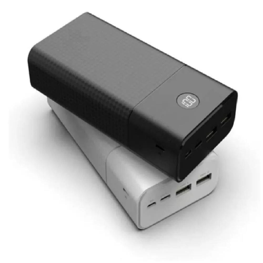 Carregador Portátil Power Bank 30.000mah Super Carga Rápida Preto
