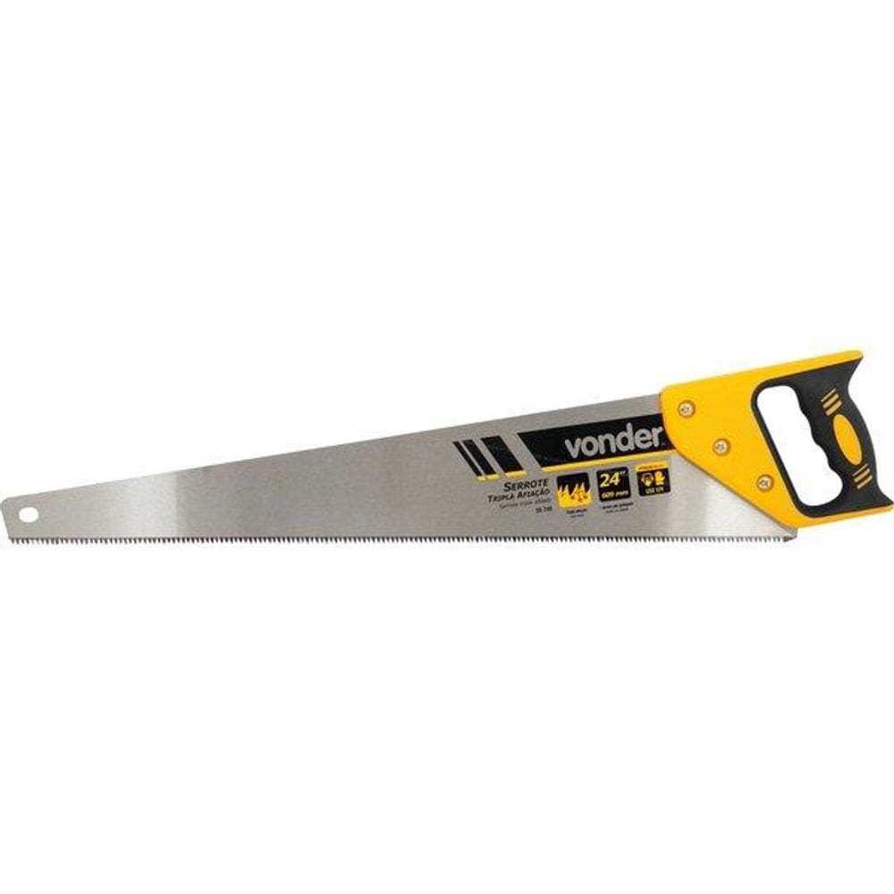 Serrote 24” Tripla Afiação Antiaderente SE240 Vonder