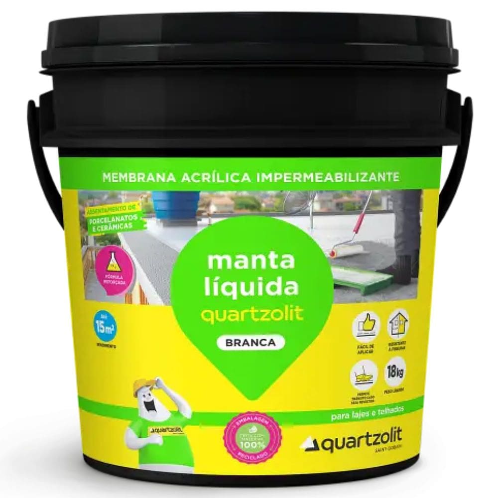 Manta Líquida Branca 18 Kilos - 31113.02.34.053 - QUARTZOLIT