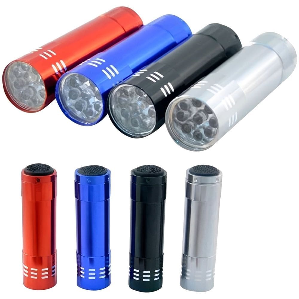 Lanterna Alfacell com 9 LEDs a Pilha - ALL51113 - IMPORIENTE