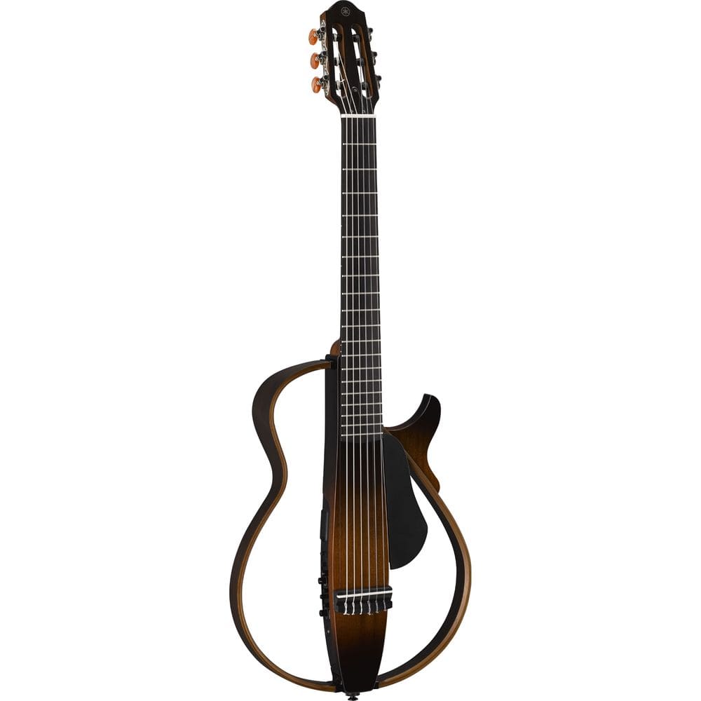 Violão Silent Cordas em Nylon SLG 200N TBS Brown Sunburst com Bag Yamaha