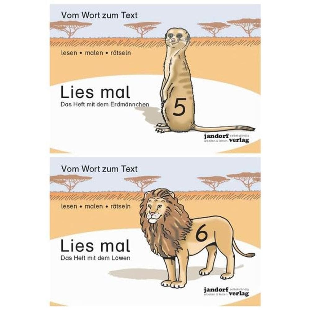 Lies mal - Hefte 5 und 6 (Paket): Vom Wort zum Text 9783939965800 978-3-939965-80-0