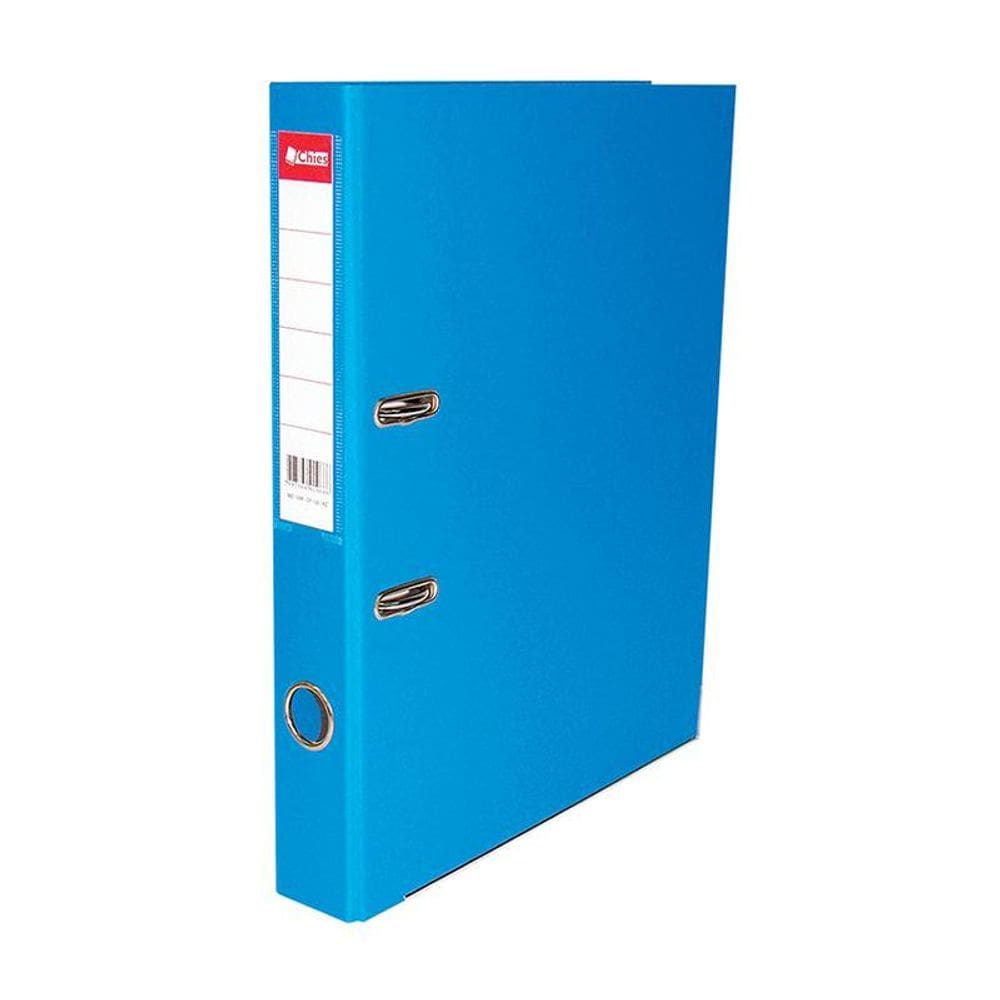 Registradora AZ A4 LE 1099 azul celeste Chies