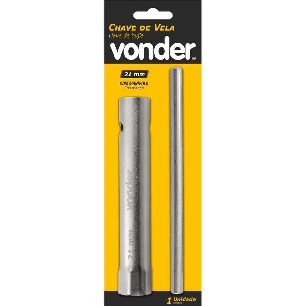 Chave De Vela 21mm Com Manipulo Vonder