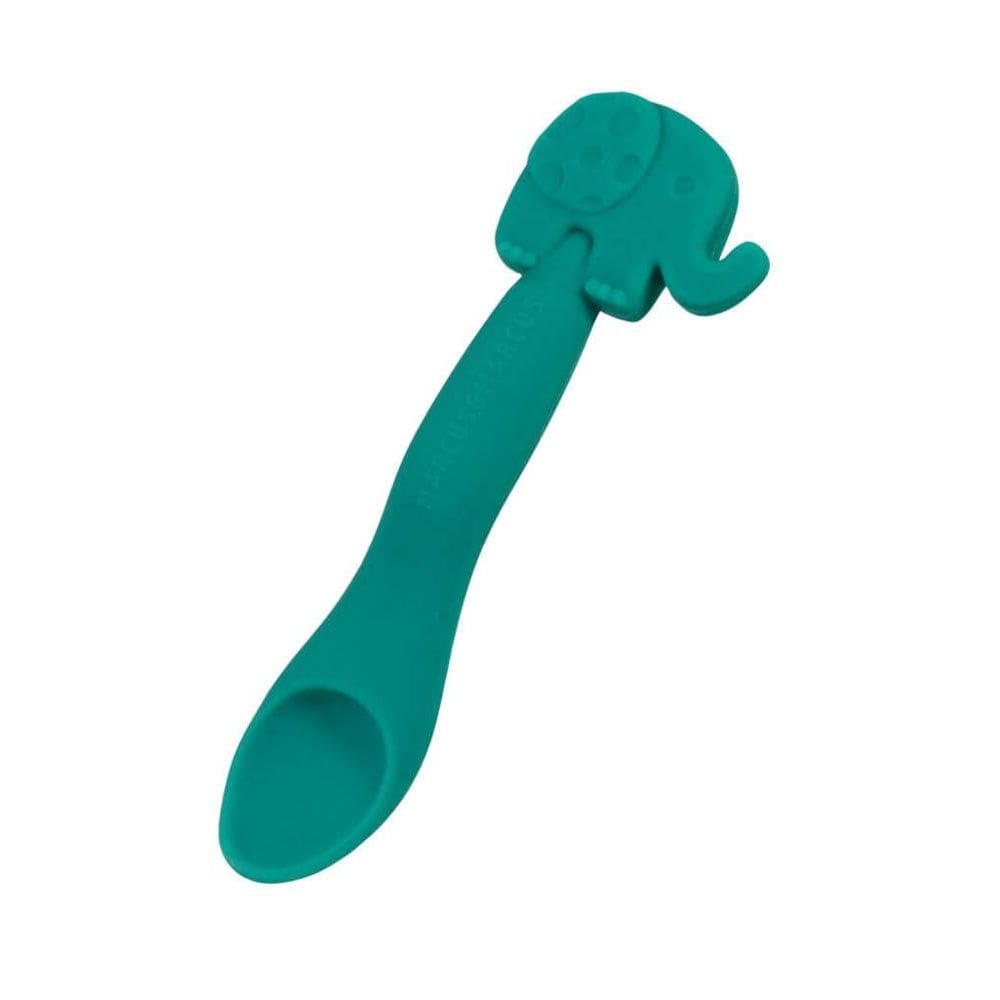 Colher Em Silicone Para Papinha Elefante Ollie - Marcus  Marcus
