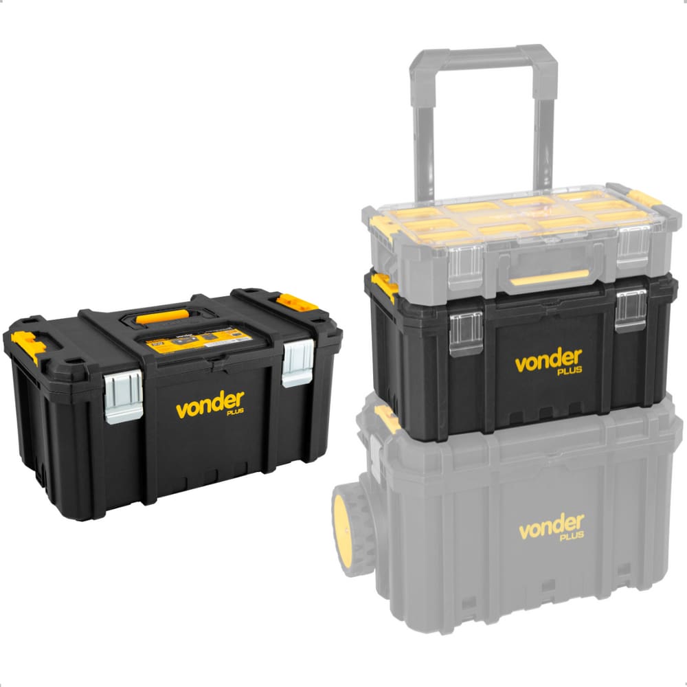 Caixa de Ferramentas Plástica CPV 700 Vonder Plus