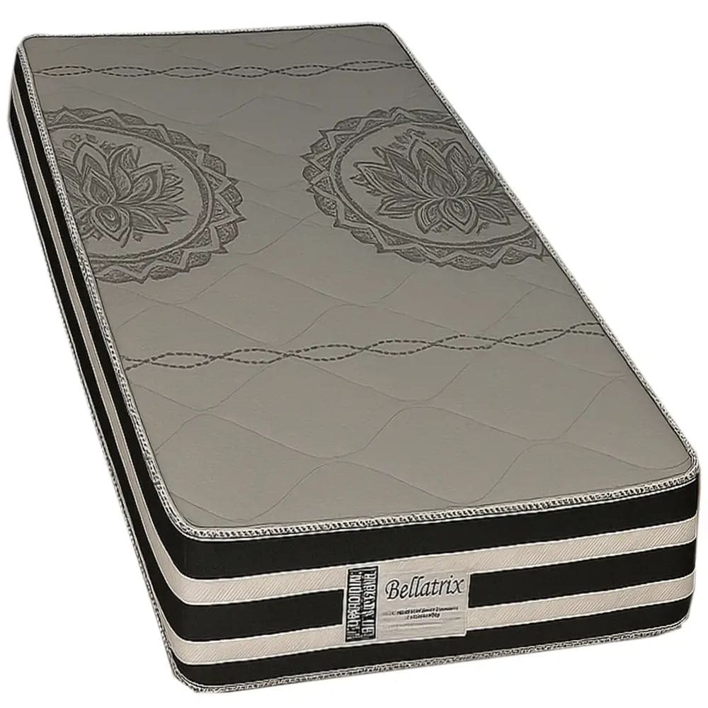 Colchão Bellatrix Solteiro 88x188 D45 Sobral Rezende Cor Preto
