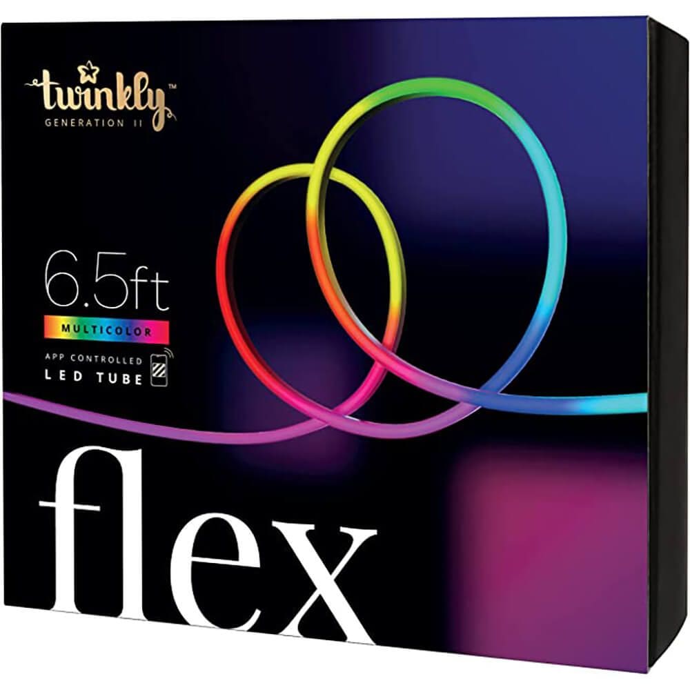 Light Strip Twinkly Flex de 2 m com controle de aplicativos de 16 milhões de cores