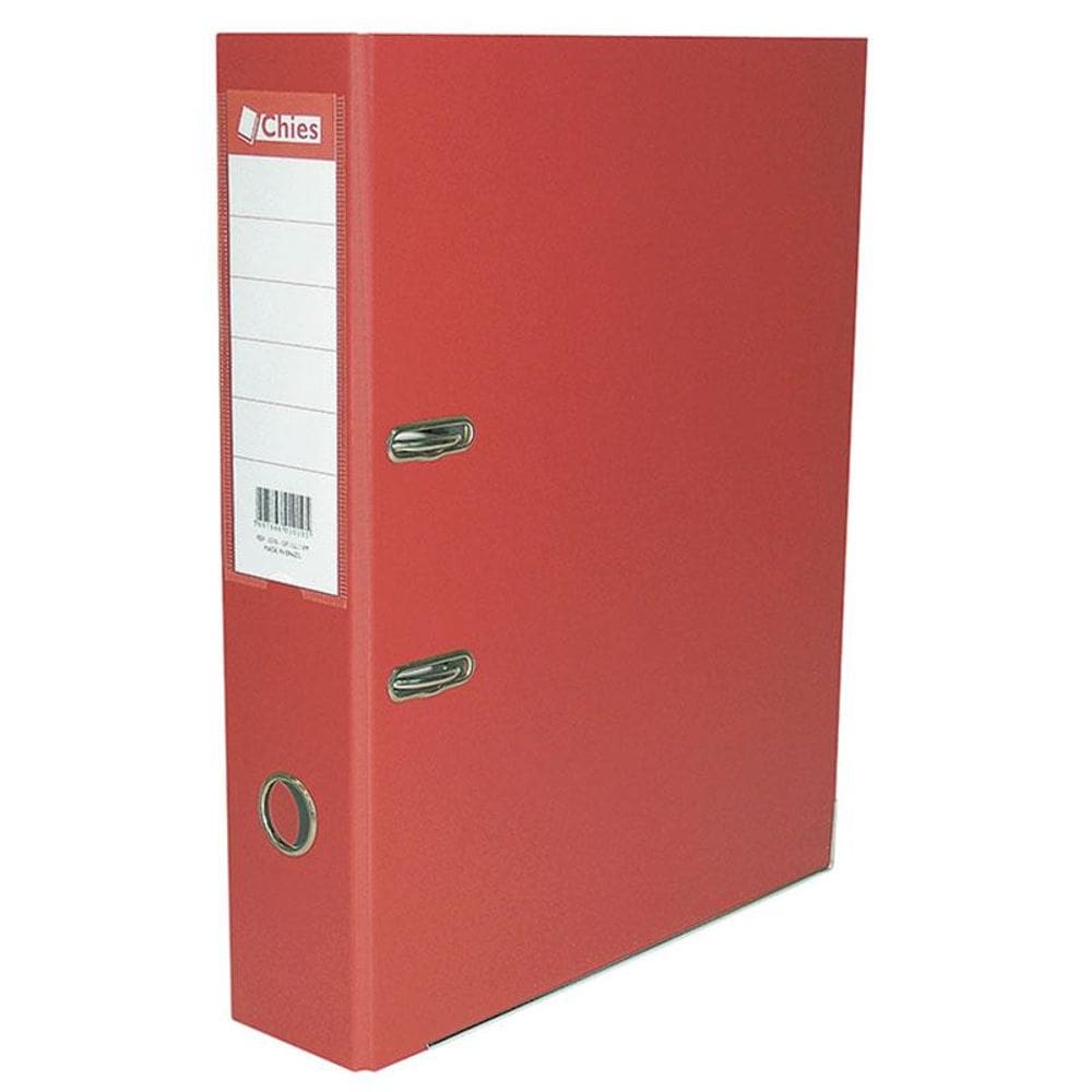 Registradora AZ A4 LL 1086 vermelho Chies