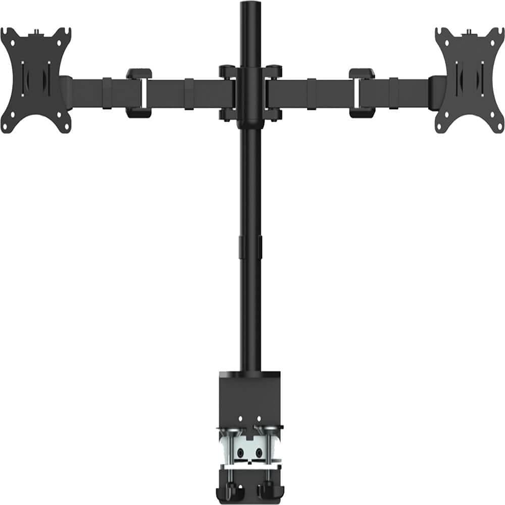 Suporte de mesa com monitor duplo Volkano VK4007BK para monitores de 24”