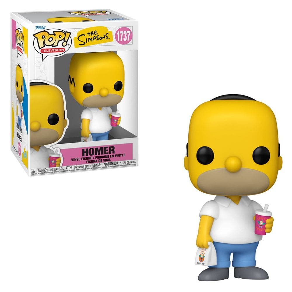 Funko Pop The Simpsons S11 Homer Krusty Burger 1737