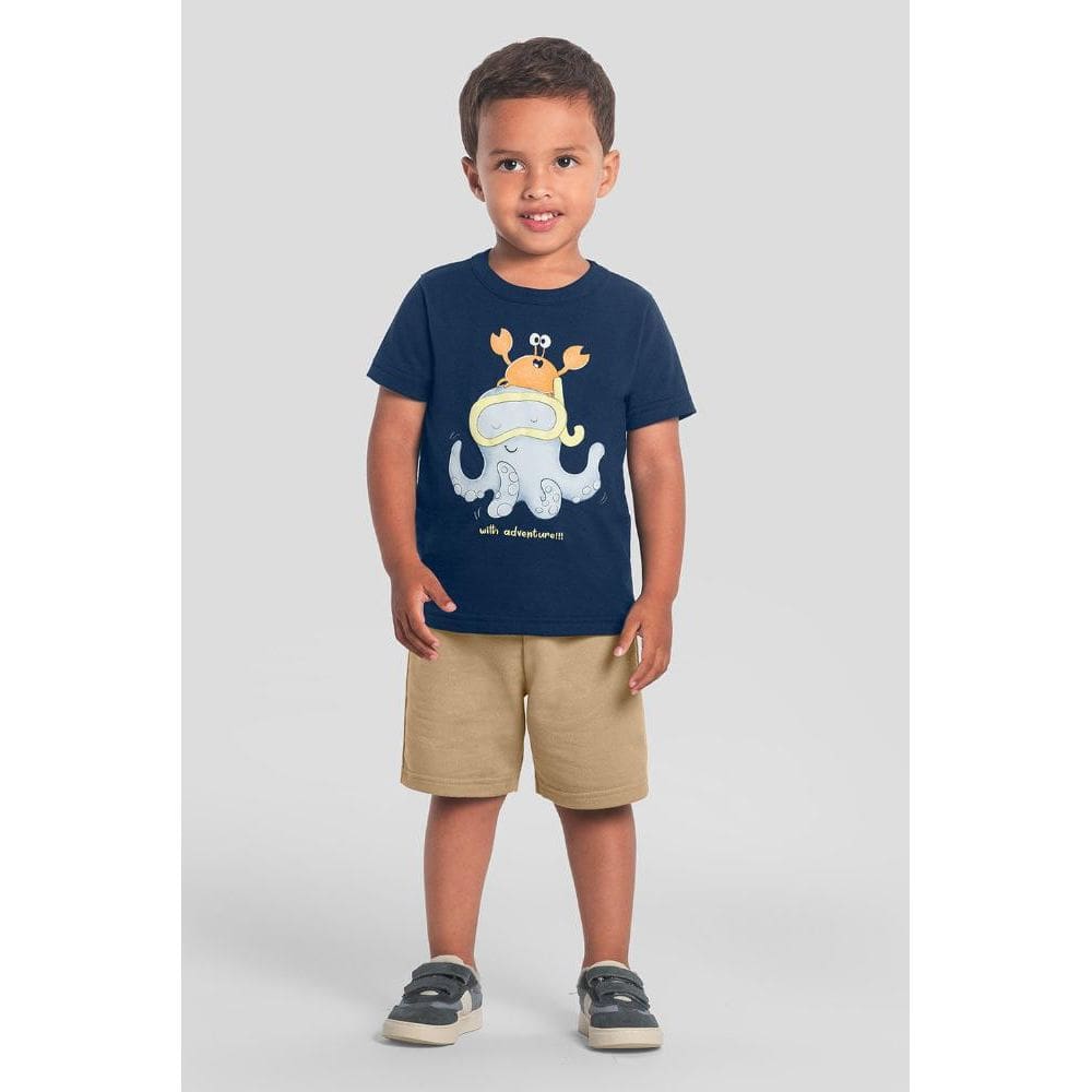 Conjunto infantil menino de polvo Brandili