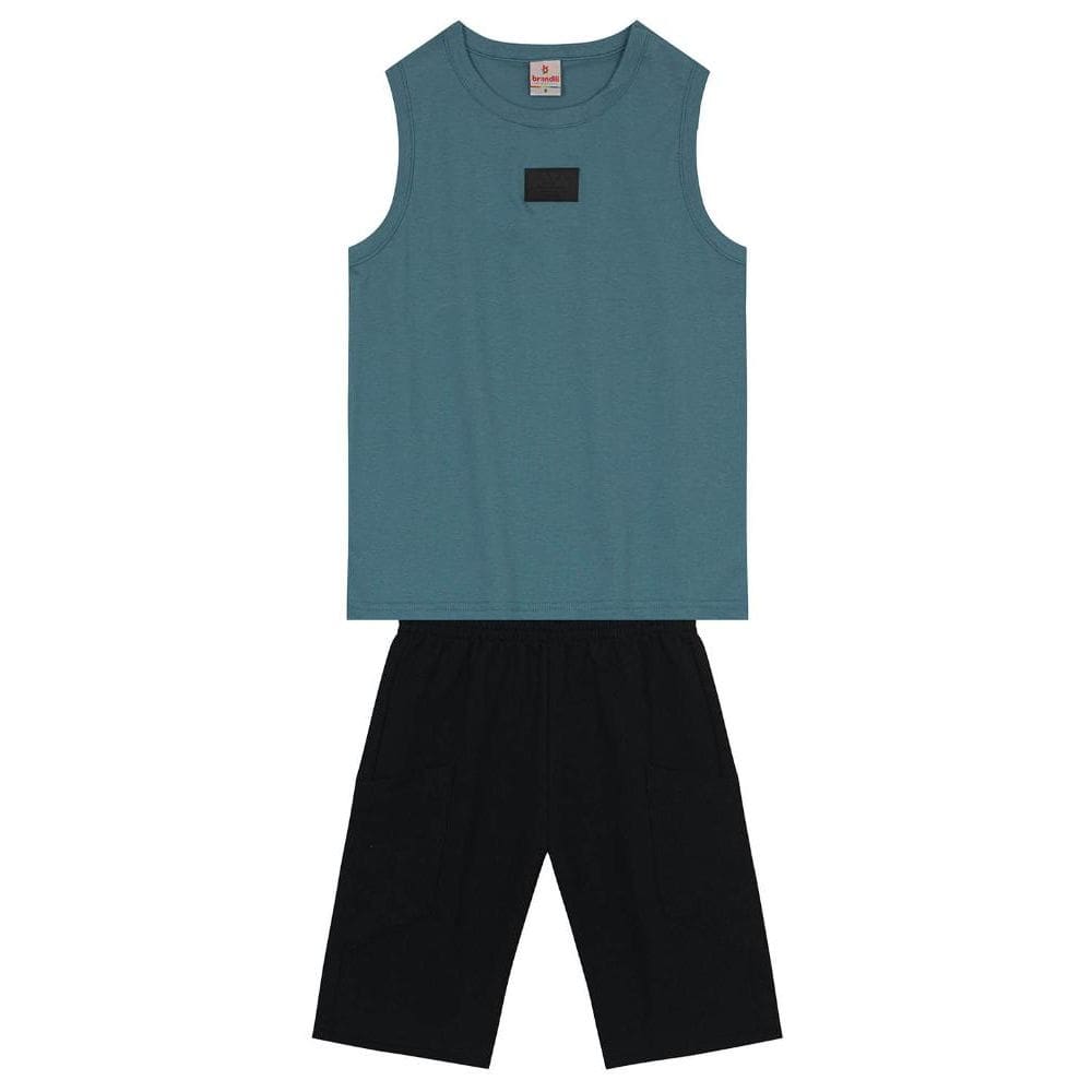 Conjunto infantil menino regata Brandili