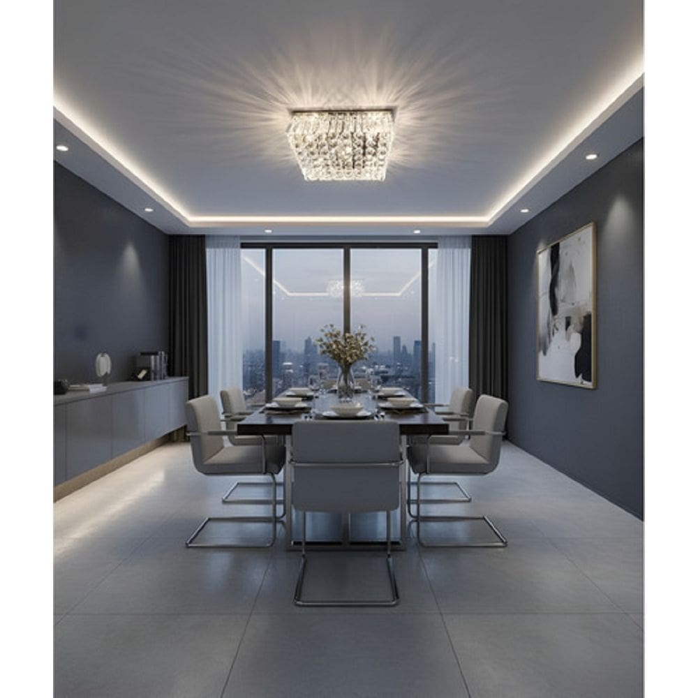 Lustre Para Quarto, Sala, Cozinha,sala De Jantar, Base 42x42