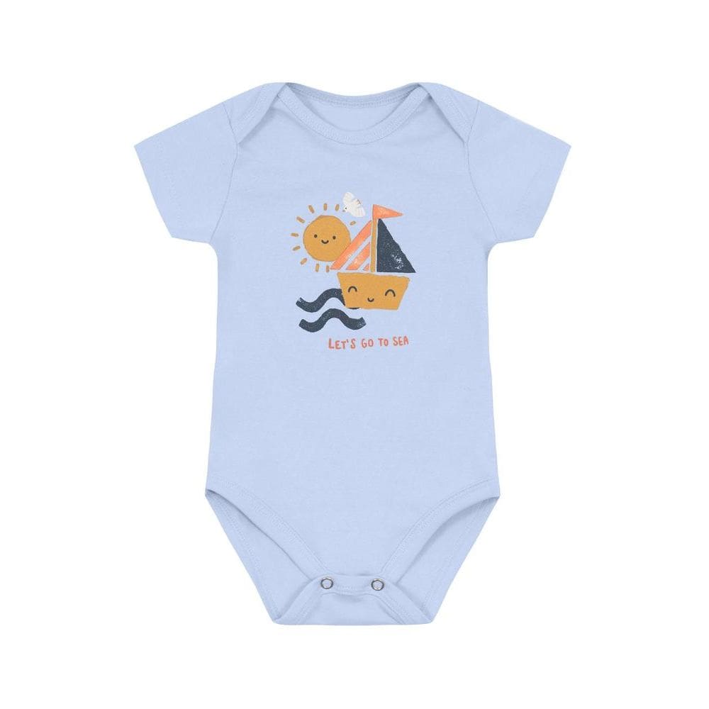 Body bebê menino de solzinho Brandili Baby