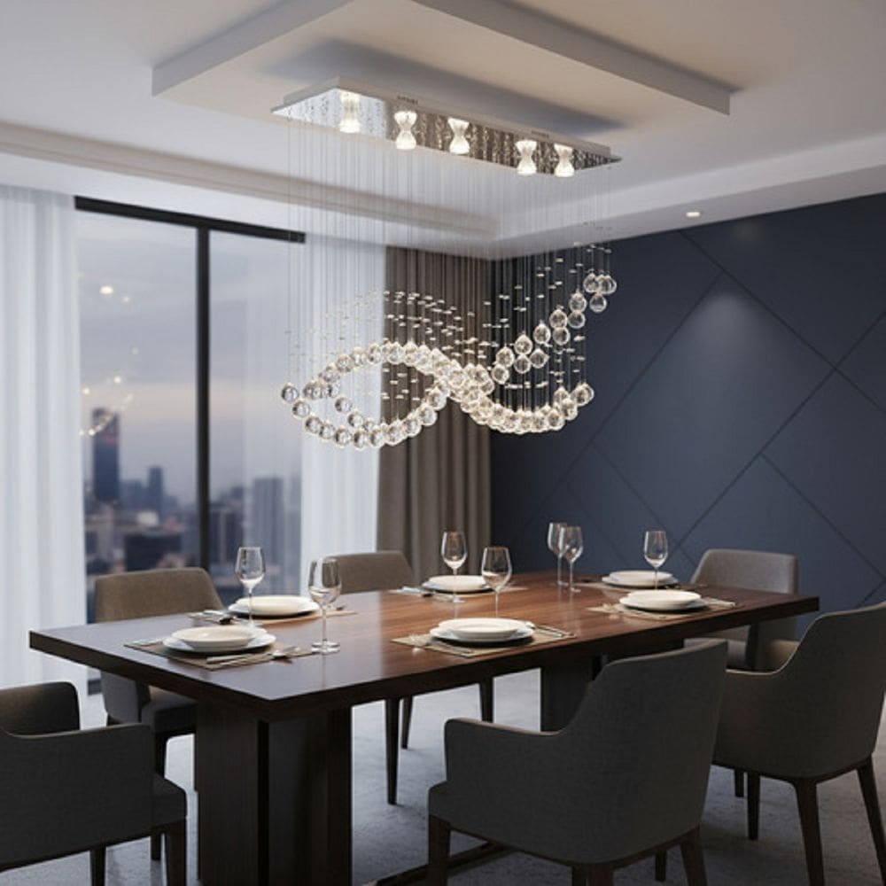 Lustre Para Sala, Quarto, Sala De Jantar, Cozinha Base 20x70