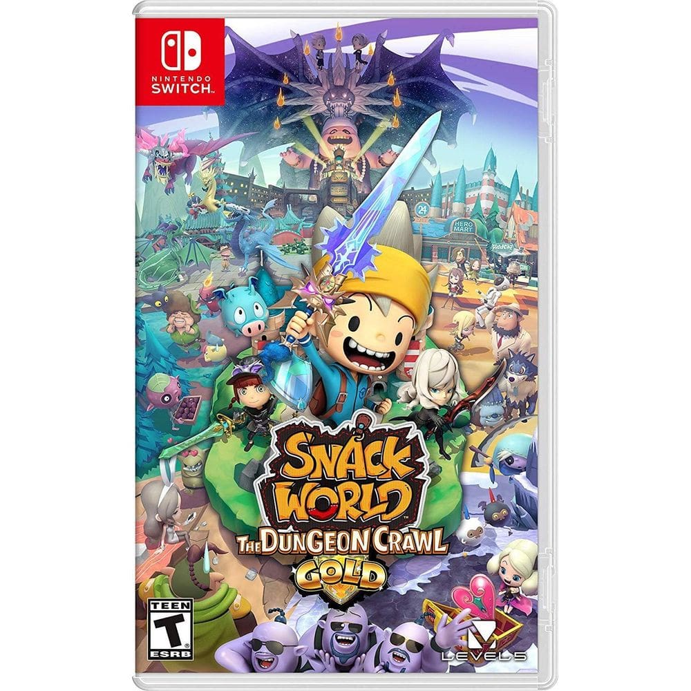 Nintendo Snack World The Dungeon Crawl Gold - Jogo Switch