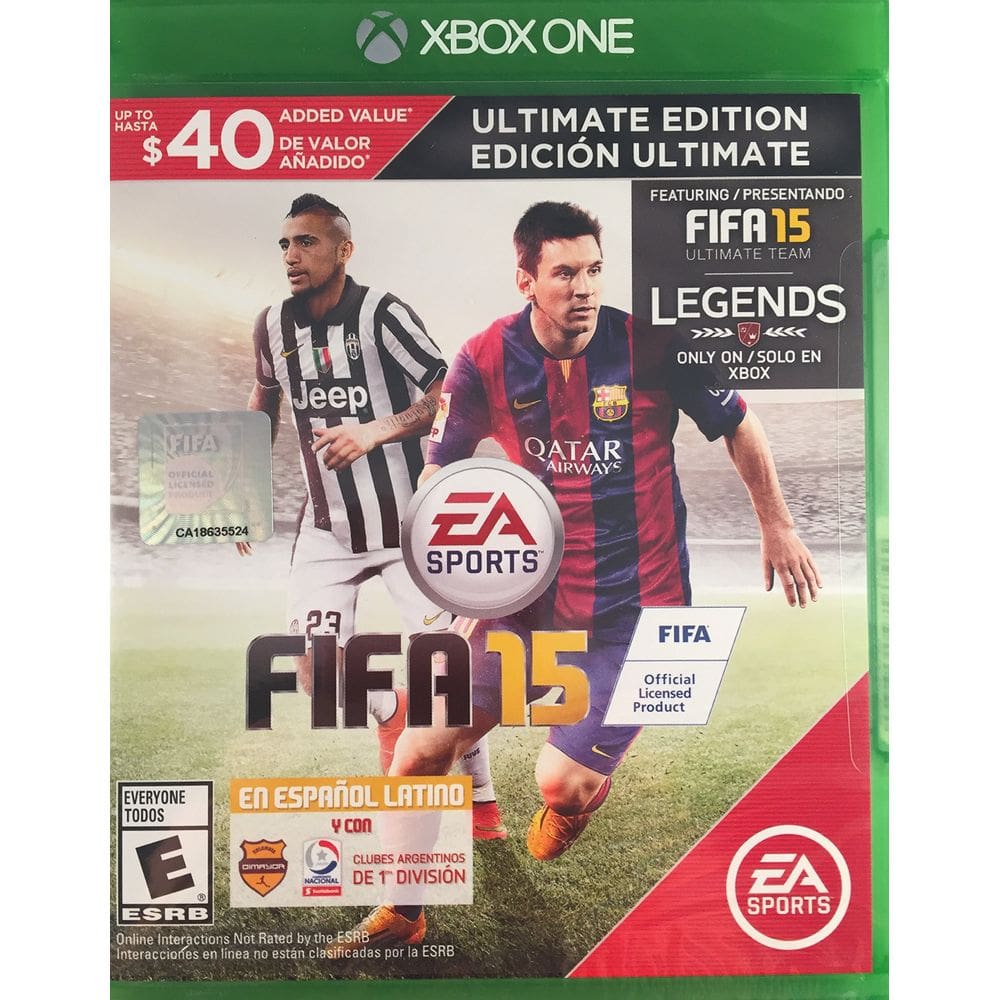 Jogo de Vídeo Xbox One Fifa 15