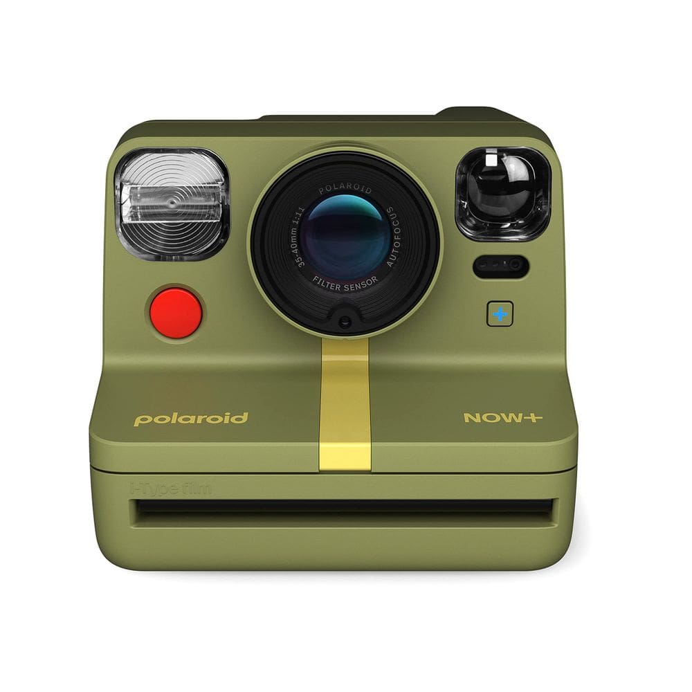 Câmera Polaroid Now+ 2ª geração I-Type Forest Green