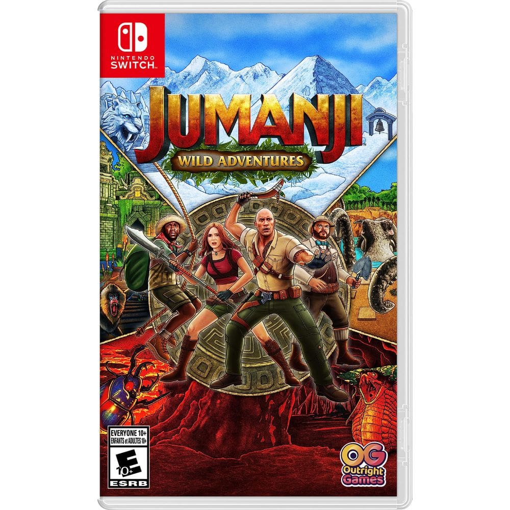 Jogo eletrônico Nintendo Switch Jumanji: Wild Adventures