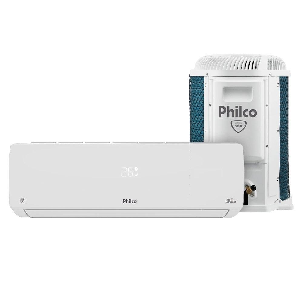 Ar Condicionado Split 30.000BTUS Philco PAC30000IFM15 - Frio, Eco, Inverter, Interno+Externo, Branco, 220V
