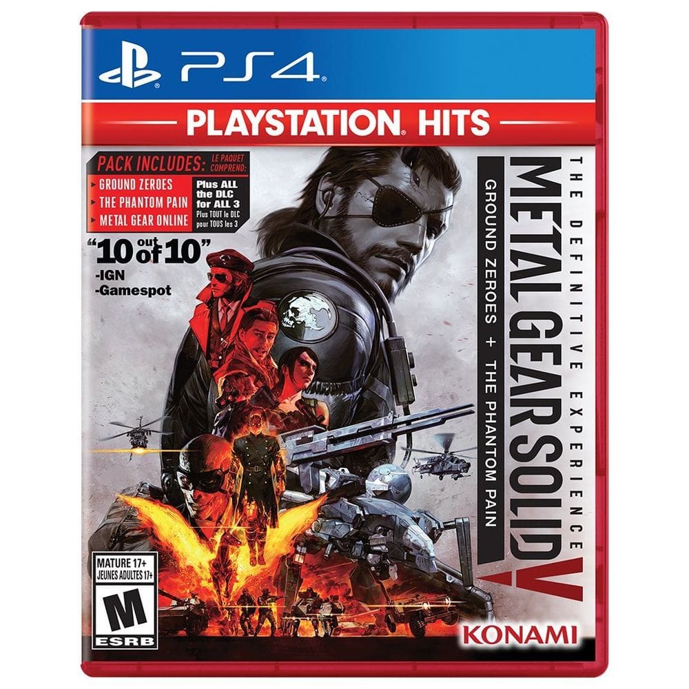 PS4 Sony Metal Gear Solid V A experiência definitiva