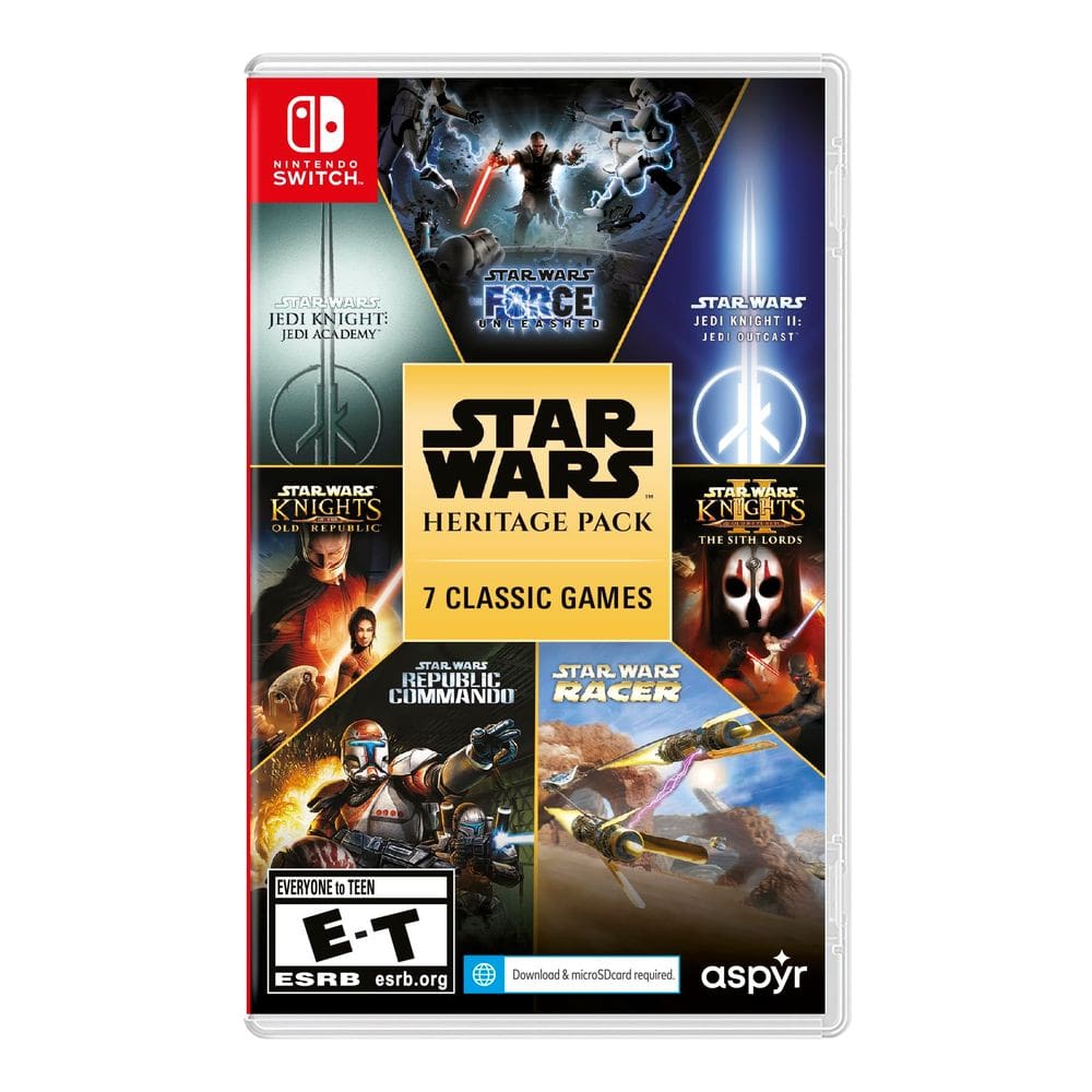 Pacote de videogame Star Wars Heritage Nintendo Switch
