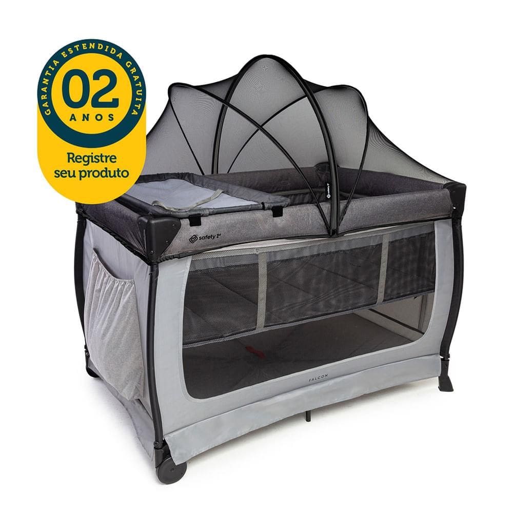 Berço Portátil Falcon Grey Night - Safety 1st