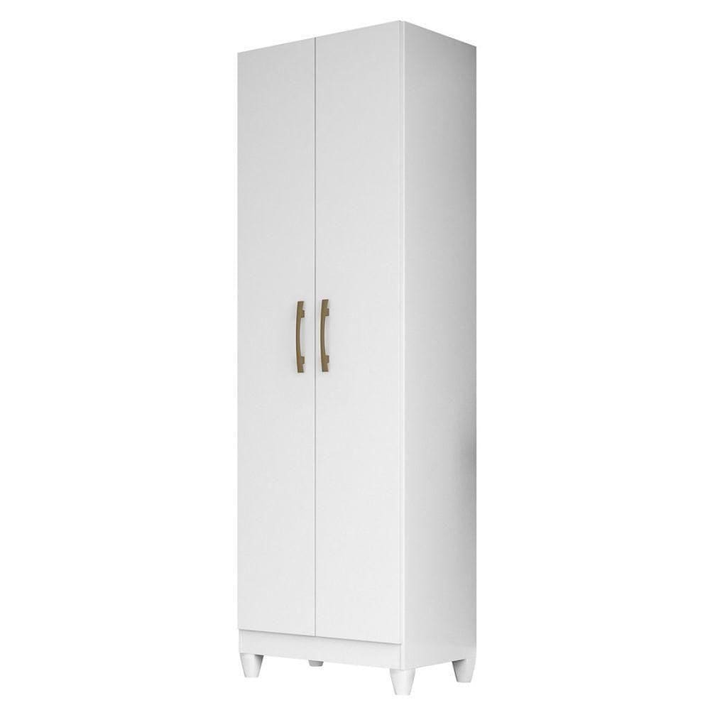 Armario Multiuso New Iris 2 Portas 181x55 Cm Branco
