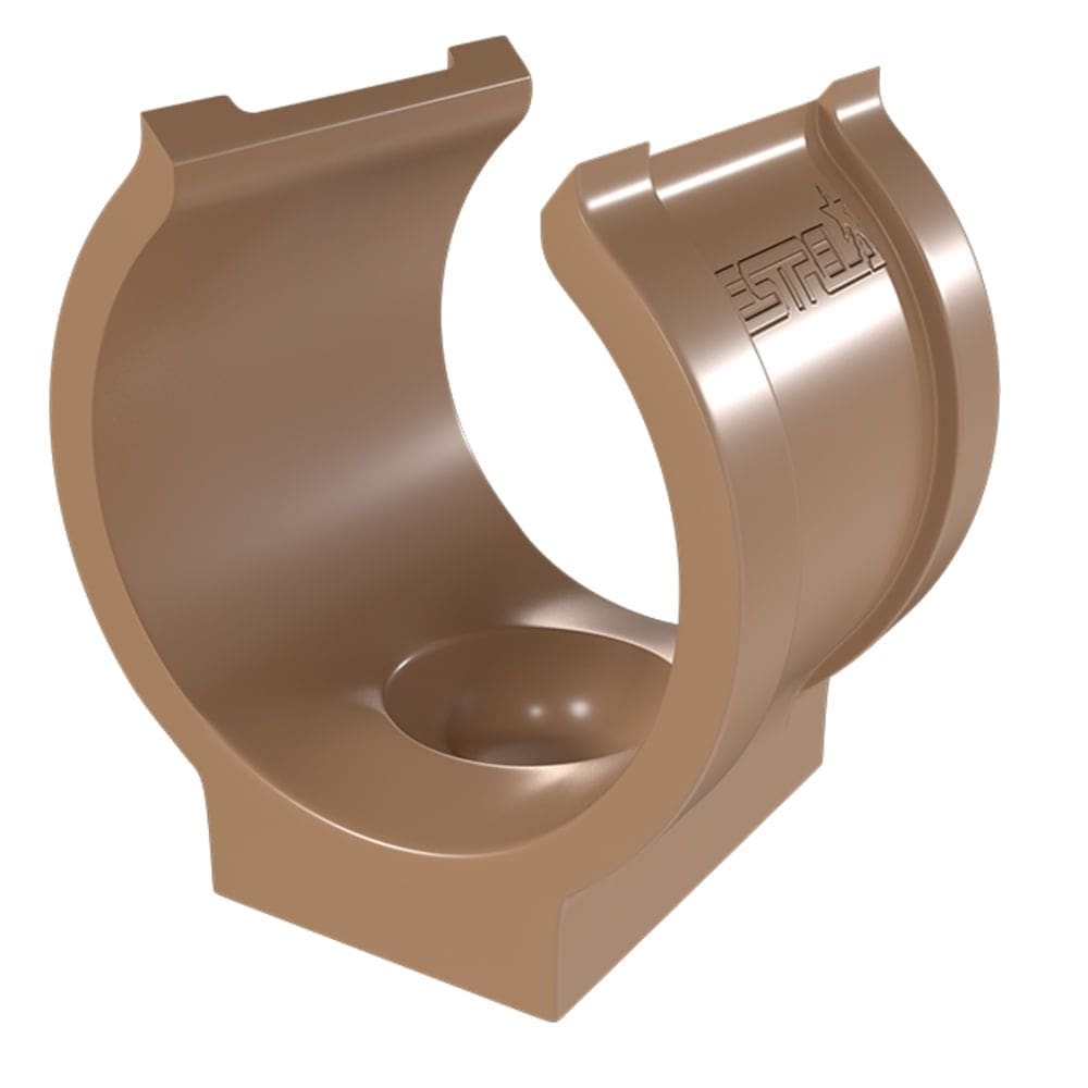Abraçadeira em PVC de Impacto para Tubo 3/4”” Marrom - 2028 - ESTRELA