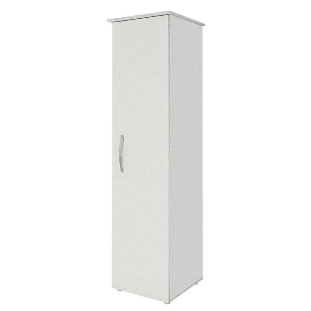 Armário Multiuso 1 Porta Jasmim Kaiki Móveis Branco