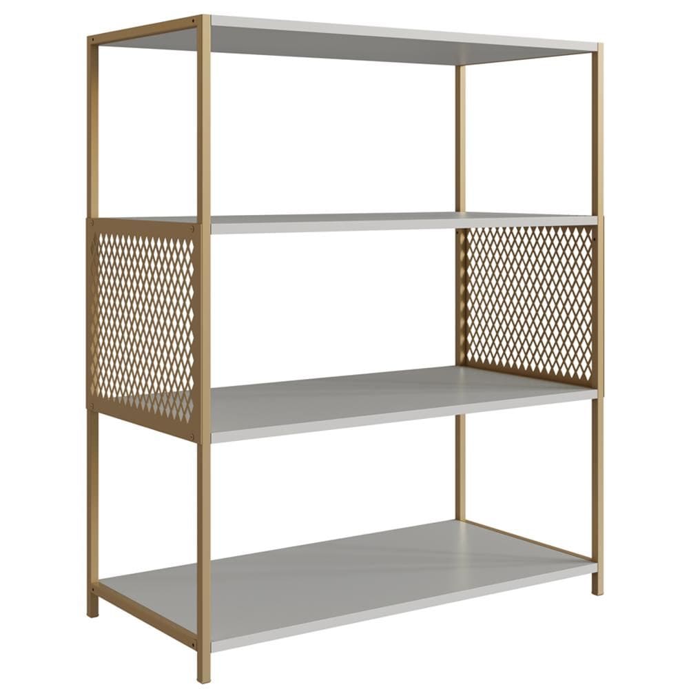 Estante Estilo Industrial 94 Cm Com Tela P1024 PP