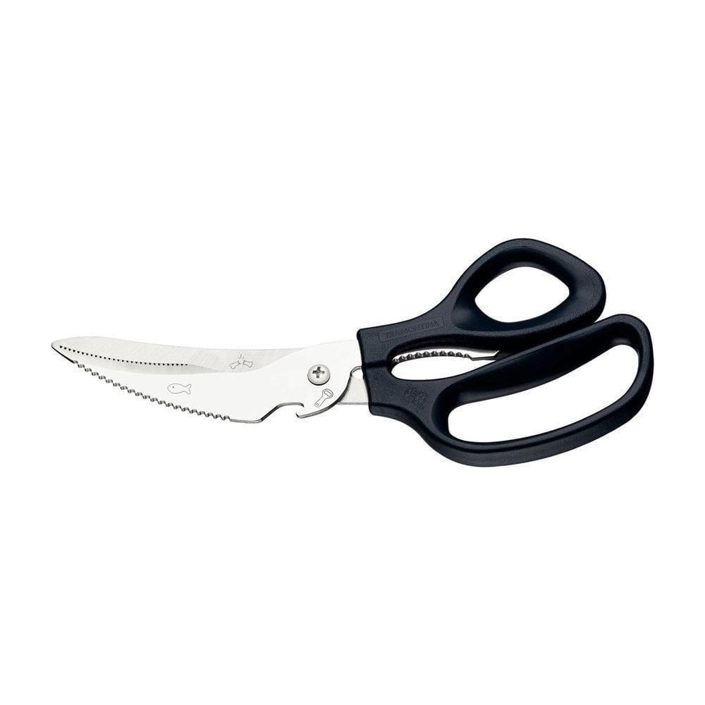 Tesoura Trinchante Profissional Com Lâmina Em Aço Inox E Cabo De Polipropileno Onix 8”