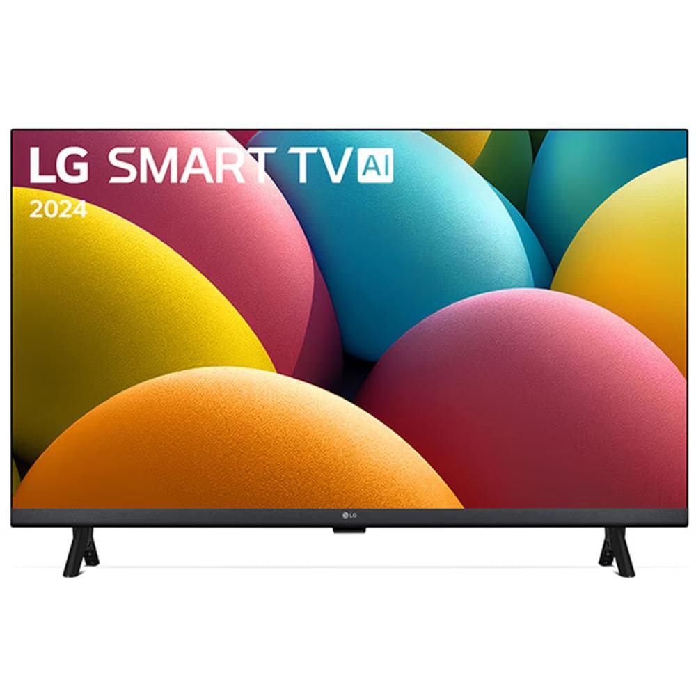 Smart TV LG 32`` HD 32LR600B 2024, WiFi 5, Bluetooth 5.0, HDR10 Pro, Compatível com Airplay2, Sistema Operacional webOS 23