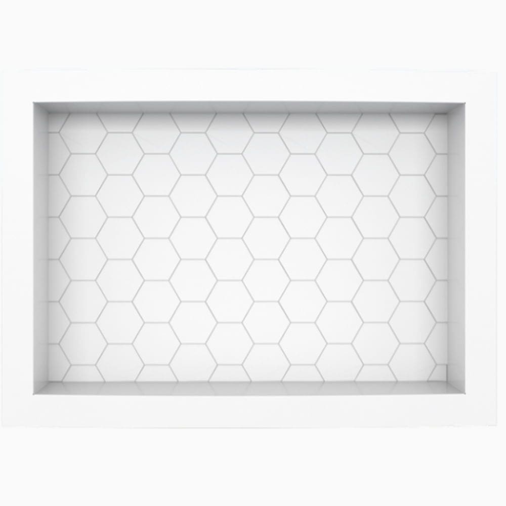 Nicho De Plástico Injetado 660mm Max Branco - p100464 - COZIMAX