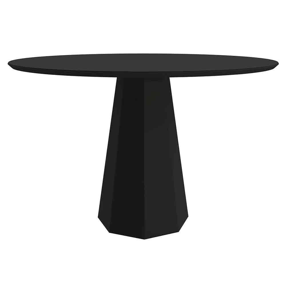 Mesa Isis 120X120Cm - Preto