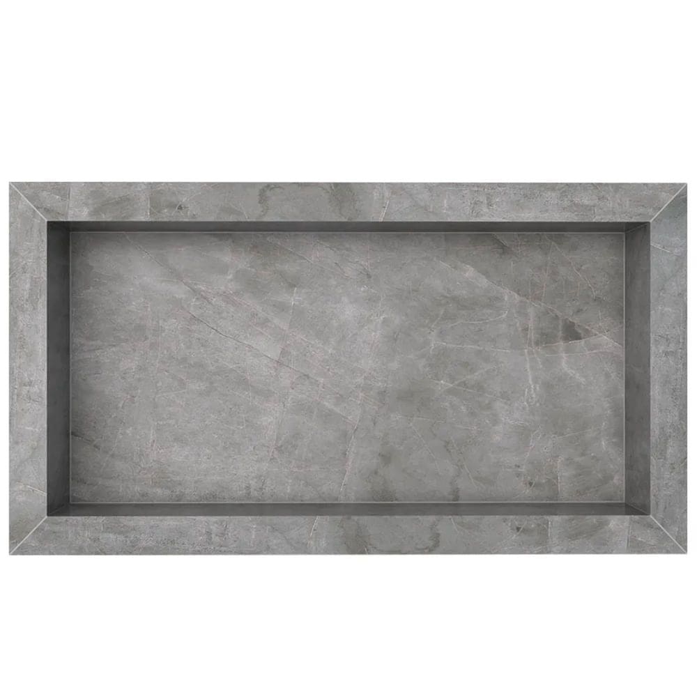 Nicho Diamante Em Porcelanato 40x30cm Cinza - P100338 - COZIMAX