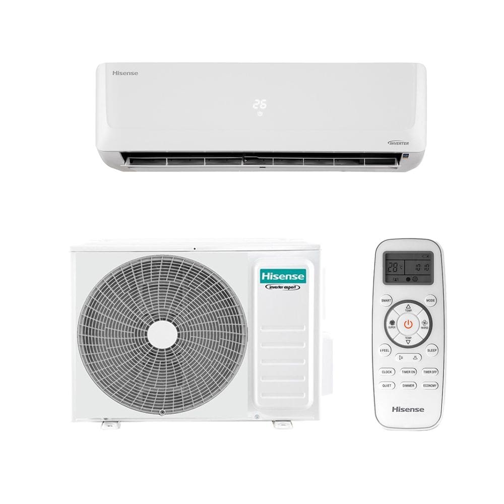 Ar Condicionado Split Hi-Wall Inverter Hisense Wi-Fi 9.000 Btus Quente e Frio 220V R32
