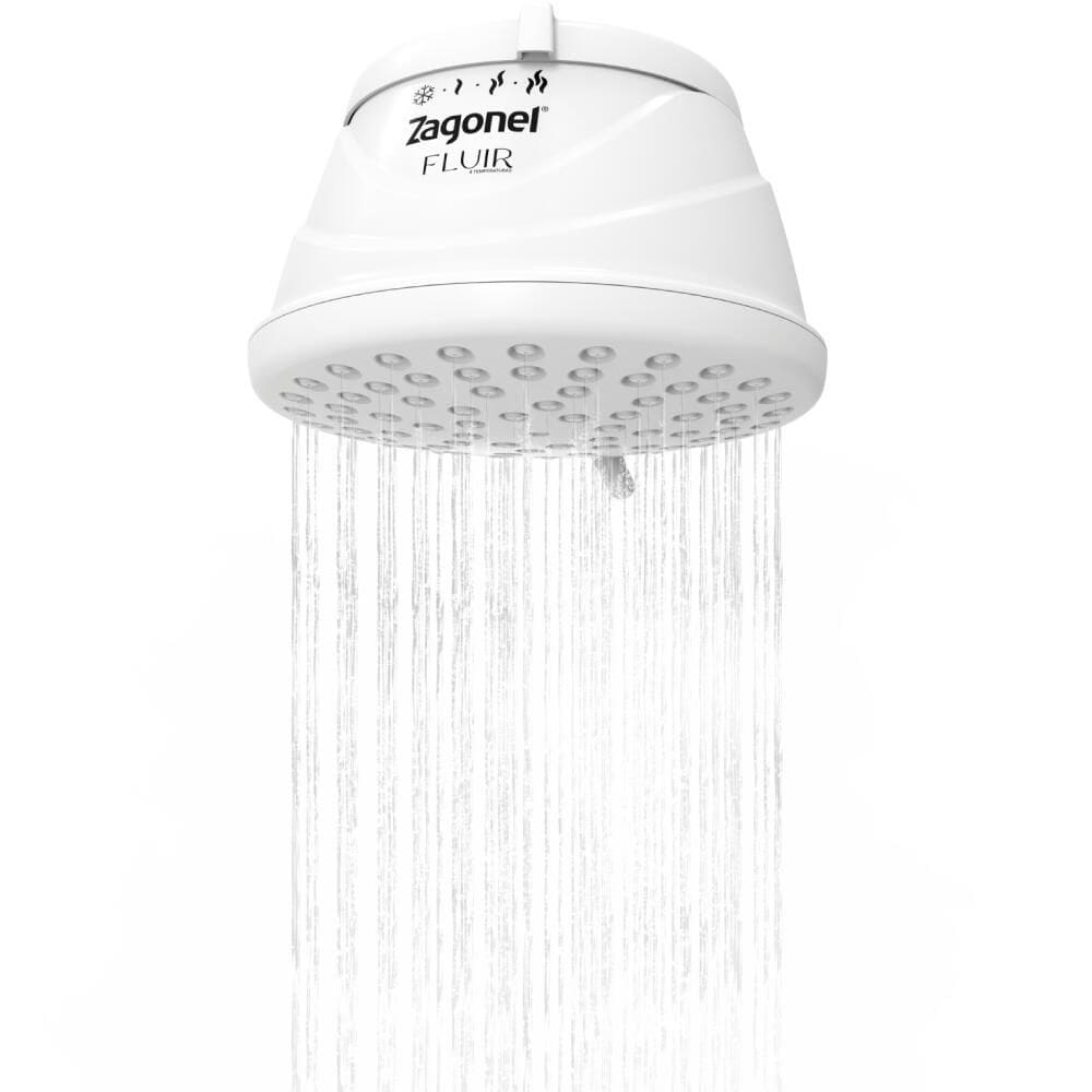 Ducha Fluir Com 4 Temperaturas 6800 Watts 220 Volts Branco - DFR4T68220BR01 - ZAGONEL