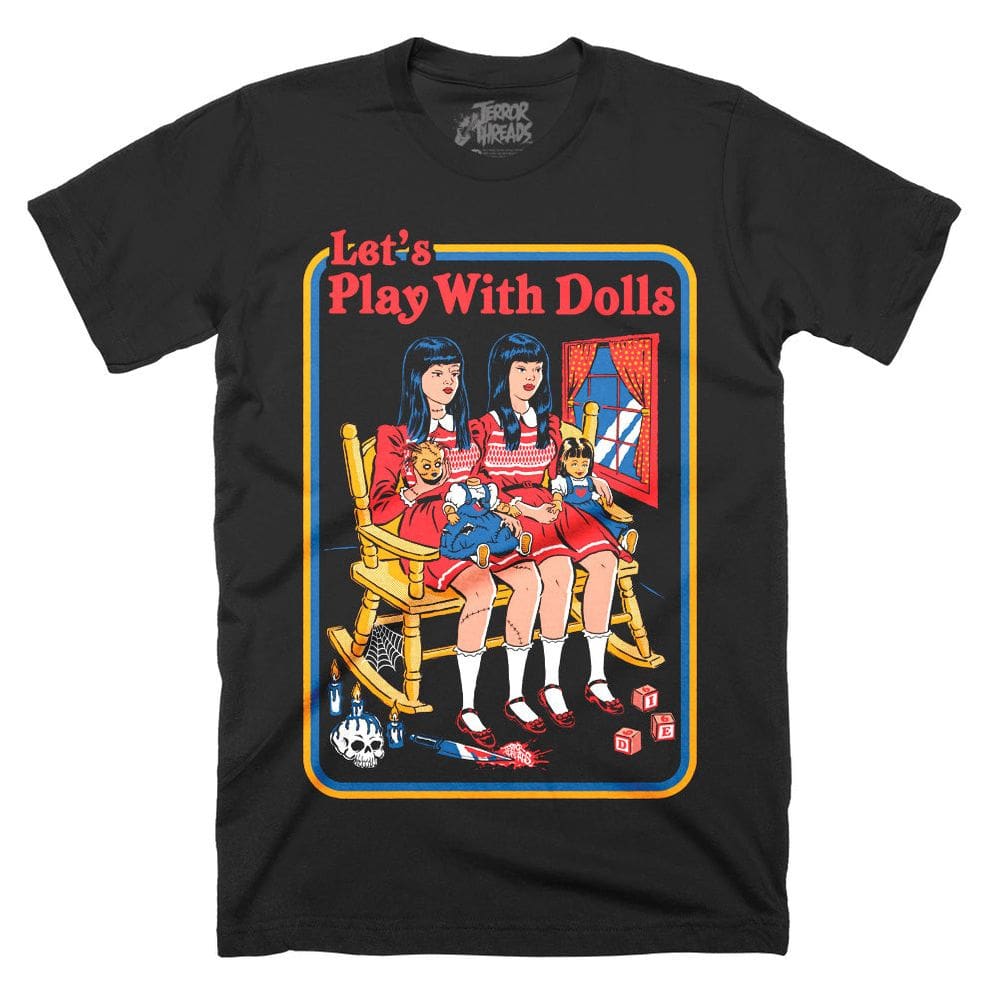 Camiseta ROCKINSTONE Let`s Play With Dolls Halloween 2025