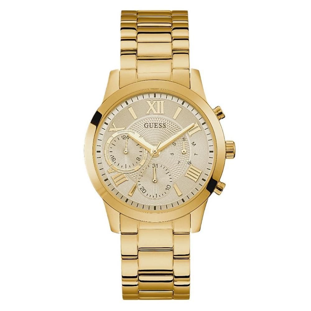 Relógio Guess Feminino Dourado W1070L2