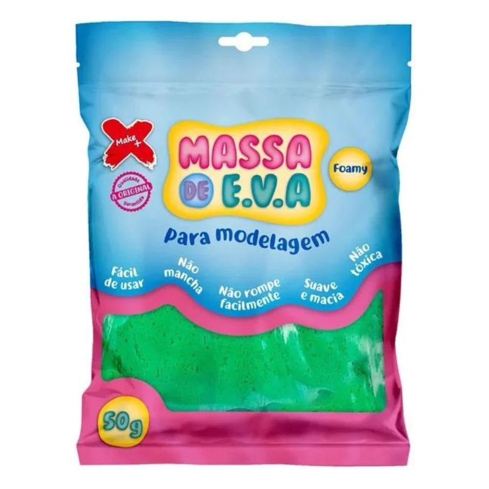 Massa De Eva Make+ 50g Verde Escuro