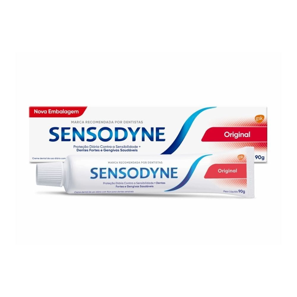 Creme Dental Sensodyne para Dentes Sensíveis 90g