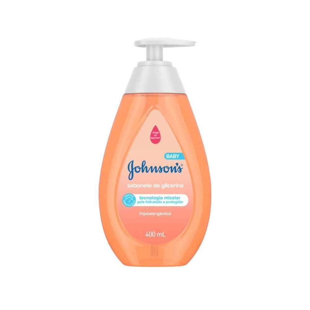 Sabonete Líquido de Glicerina Johnson`s Baby 400ml