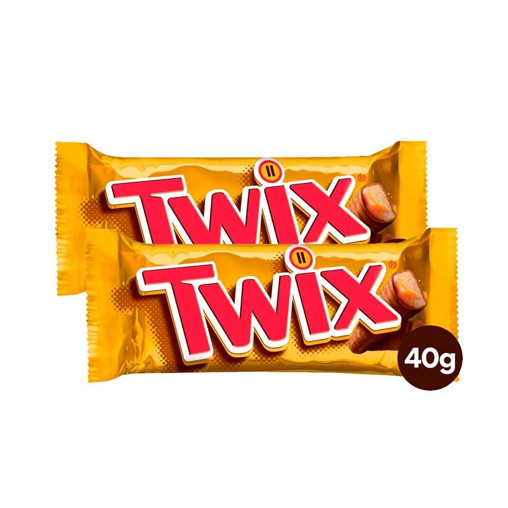 Kit 2 Chocolate Twix 40g