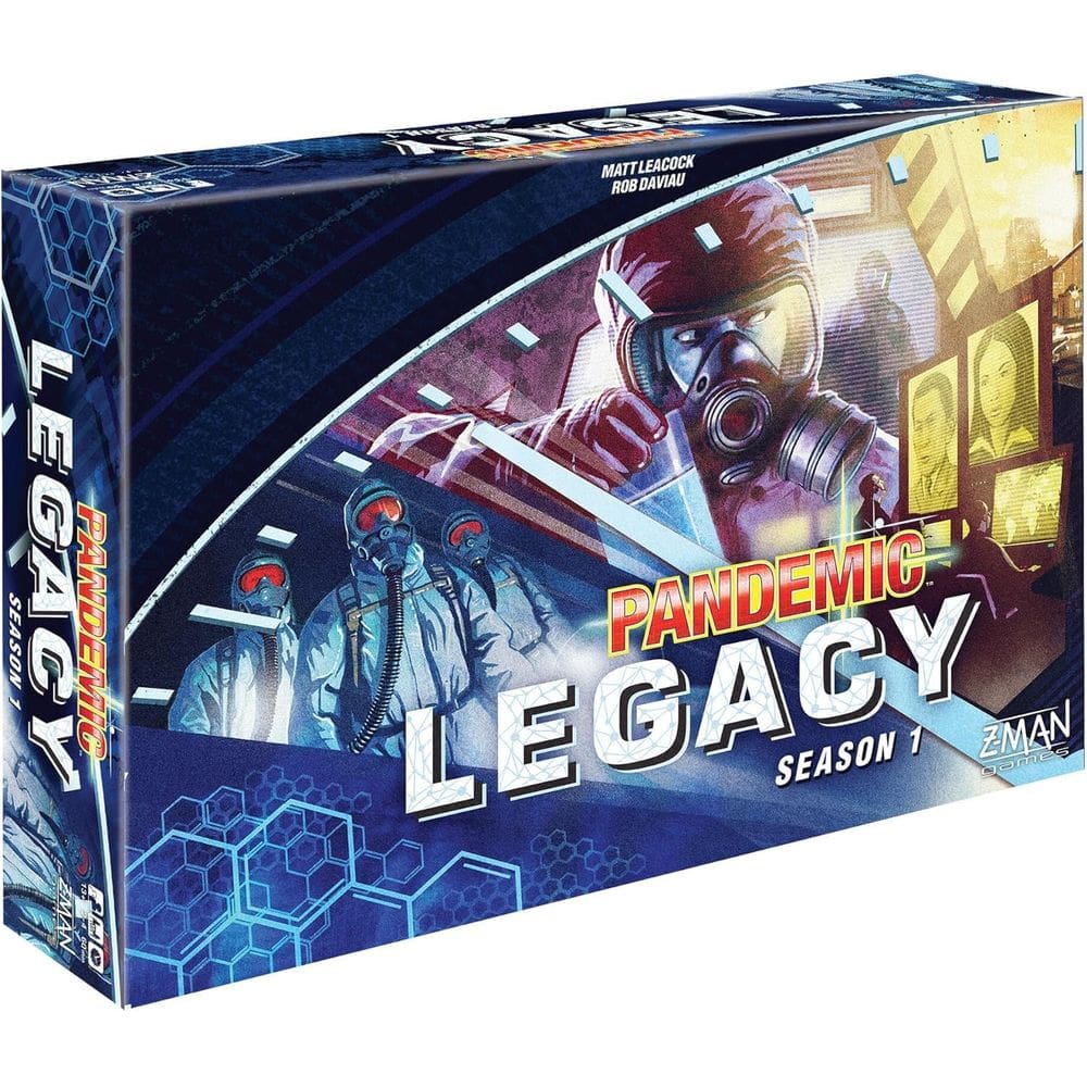 Jogo de Tabuleiro Pandemic Legacy Season 1 Blue Edition Z-Man Games