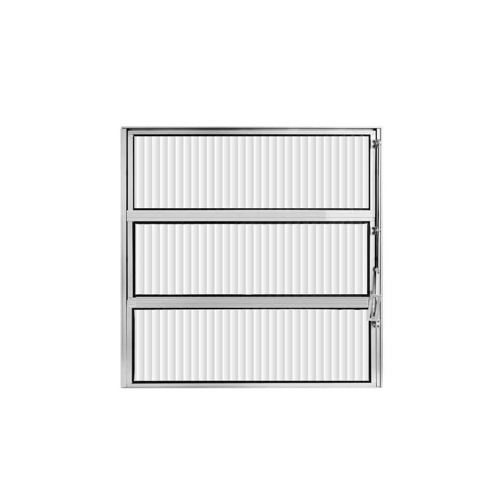 Vitro Basculante Alumínio Branco 60 (a) X 60 (l)- Hale