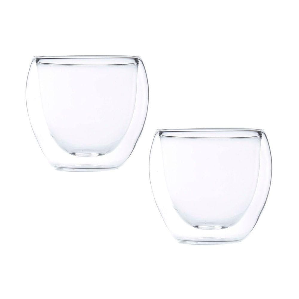 Copos Parede Dupla Blend Vidro 80ml Maxwell & Williams