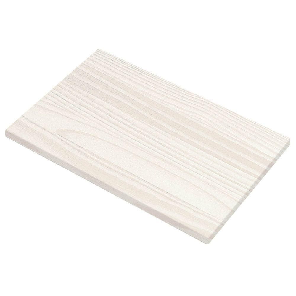 Painel Chapa Madeira Branco 800x200x18 - Tramontina - 80cm X 20cm Com 18mm De Espessura Tramontina